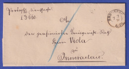 Preußen Brief Mit Einkreisstempel BROMBERG, Juli 1873 - Other & Unclassified