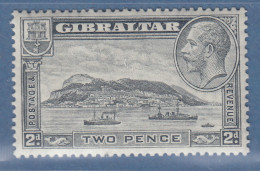 Gibraltar 1931 Felsen Mi.-Nr. 98 A Ungebraucht * - Gibraltar
