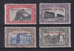 Italienisch-Somaliland 1929 National-Miliz Rom Mi.-Nr. 123-126 Satz Kpl. *  - Somalie (1960-...)