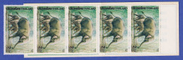 Thailand 1991 Indischer Elefant Mi.-Nr. 1438 Markenheftchen Postfrisch ** / MNH - Thaïlande