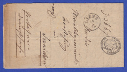 Österreich Dienstbrief Mit Rundstempel LIENZ 1878 - ...-1850 Préphilatélie