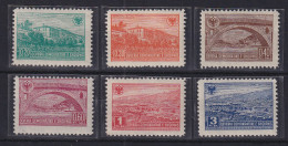 Albanien 1945 Freimarken - Ereignisse Mi.-Nr. 379-384 Postfrisch ** - Albanie