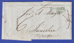 Österreich Geschäftsbrief Mit Zweizeiler INNSBRUCK Von 1847 - ...-1850 Prephilately