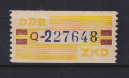 DDR Dienstmarke B Mi.-Nr. 25 Q Postfrisch ** - Nuovi