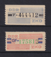 DDR Dienstmarken B Mi.-Nr. 26-27 Postfrisch ** - Ungebraucht