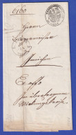 Österreich Dienstbrief Mit Rundstempel LIENZ 1852 - ...-1850 Prephilately