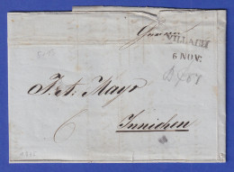 Österreich Geschäftsbrief Mit Zweizeiler VILLACH 1845 - ...-1850 Prefilatelia