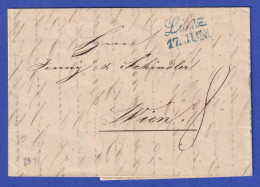 Österreich Geschäftsbrief Mit Zweizeiler Linz 1841 - ...-1850 Prephilately