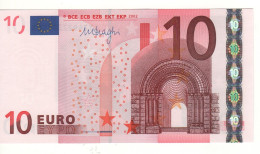 10 EURO  "Y"  Greece   Firma  Draghi    N 037 H3  /  FDS - UNC - 10 Euro