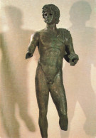 CPSM Statue En Bronze-L'Ephèbe       L2753 - Objetos De Arte