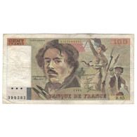 France, 100 Francs, Delacroix, 1984, D.85, TB, Fayette:69.8a, KM:154b - 100 F 1978-1995 ''Delacroix''