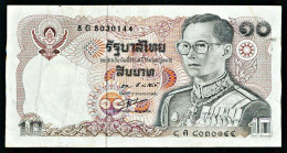 A10  THAILANDE   BILLETS DU MONDE   BANKNOTES  10 BAHT 1980 - Thailand