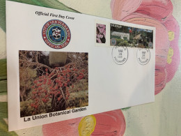 Philippines Stamp FDC Botanical Garden - Philippines