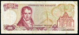 A10  GRECE   BILLETS DU MONDE   BANKNOTES   100 Drachmes  1978 - Griechenland