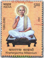 India 2023 Khartargach Millenium, Mahavir,Gautam,Sanskrit,Jainism, 1v MNH (**) Inde Indien - Nuevos