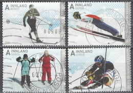 Norwegen Norway 2008. Mi.Nr. 1640-1643, Used O - Used Stamps