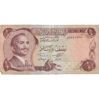 Billet, Jordanie, 1/2 Dinar, Undated (1975-92), KM:17d, TB - Jordanien