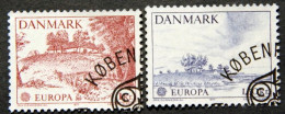 Danmark 1977 EUROPA  MiNr.639-40  (O). (lot K 660 ) - Usado