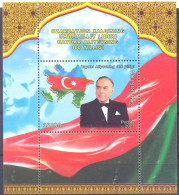 2023. Uzbekistan, Birth Centenary Of H. Aliyev, President Of Azerbaijan, S/s, Mint/** - Uzbekistán