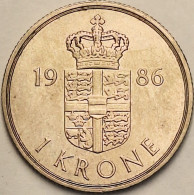 Denmark - Krone 1986, KM# 862.3 (#3790) - Danimarca