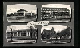 AK Heinsberg, Bahnhof, Krankenhaus, Stadthalle  - Heinsberg