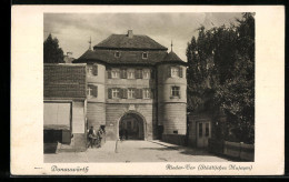 AK Donauwörth, Rieder-Tor (Städtisches Museum)  - Donauwörth