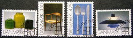 Danmark 1991 Kunst  MiNr.1006-1009 (O). (lot  K 699 ) - Usado