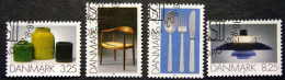 Danmark 1991 Kunst  MiNr.1006-1009 (O). (lot  K 700 ) - Oblitérés