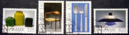 Danmark 1991 Kunst  MiNr.1006-1009 (O). (lot  K 701 ) - Oblitérés