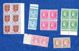 LOT 20 TIMBRES  DONT VARIETES  TIMBRE NEUFS SANS TRACE DE CHARNIERES - Unused Stamps