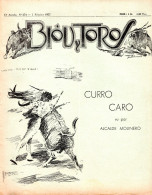 (Tauromachie). BIOU Y TOROS. N° 274. 5/02/1937. Articles De Tolosa, Posturas, Etc. Couverture De Alcalde Molinero - Sport