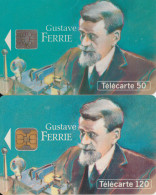 TC15 - 2 CARTES A PUCE GUSTAVE FERRIE, 50 Et 120 U, Pour 1 Euro - Ohne Zuordnung