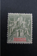 DAHOMEY N°15 NEUF* TB COTE 60 EUROS  VOIR SCANS - Unused Stamps