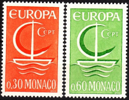 MONACO 1966 EUROPA. Complete Set, MNH - 1966