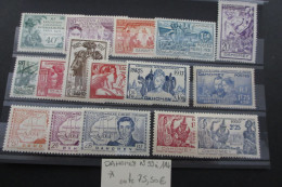 DAHOMEY N°99 à 114 NEUF* TB COTE 75,50 EUROS  VOIR SCANS - Nuovi