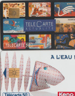 TC16 - 2 CARTES A PUCE, Pour 1 € - Non Classés