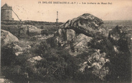 FRANCE - Dol De Bretagne (I & V) - Vue Sur Les Rochers Du Mont Dol - Des Rochers - Carte Postale Ancienne - Dol De Bretagne