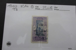 TOGO N°100 Oblit. TB COTE 22 EUROS  VOIR SCANS - Used Stamps