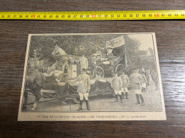 1927 GHI CHAR DE LA SECTION CAVALIERE « LES PASSE-PARTOUT » DE LA MADELEINE Lille - Collections
