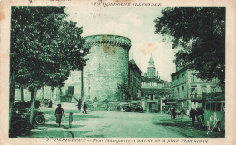 FRANCE - La Dordogne Illustrée - Perigueux - Tour Mataguerre Et Un Coin De La Place Francheville- Carte Postale Ancienne - Périgueux