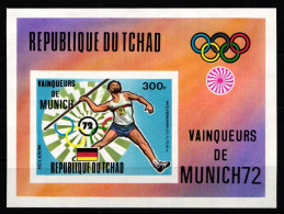 Tschad Block 54B Postfrisch Olympische Spiele #JY288 - Tschad (1960-...)