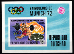 Tschad Block 55B Postfrisch Olympische Spiele #JY291 - Tschad (1960-...)