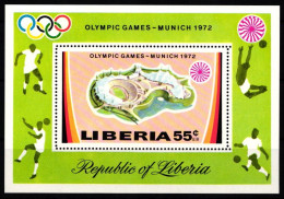 Liberia Block 60A Postfrisch Olympische Spiele #KA498 - Liberia