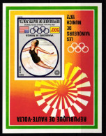 Burkina Faso Block 6 Postfrisch Geschnitten, Olympische Spiele #KA543 - Burkina Faso (1984-...)