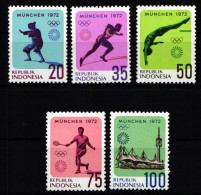 Indonesien 711-715 Postfrisch Olympische Spiele #KA598 - Indonesië