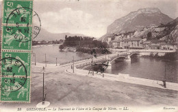 FRANCE - Grenoble - Le Tournai De L'Isère Et Le Casque De Néron - L L - Vue Sur Un Pont - Carte Postale Ancienne - Grenoble