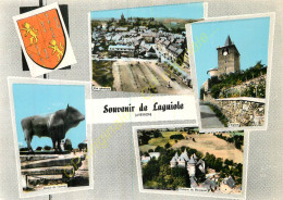 12.  Souvenir De LAGUIOLE .  CP Multivues . - Laguiole