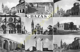 33.  BAZAS .  CP Multivues . - Bazas