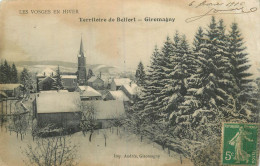 GIROMANY . LES VOSGES EN HIVER - Giromagny