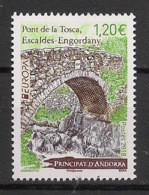 ANDORRE - 2018 - N°YT. 814 - EUROPA / Ponts / Bridges - Neuf Luxe ** / MNH / Postfrisch - Ponti